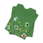 Saint Patrick's EKG Leads T-Shirt - Image 12