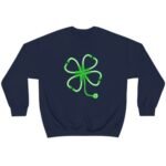 Stethoscope Clover Sweatshirt - Image 5